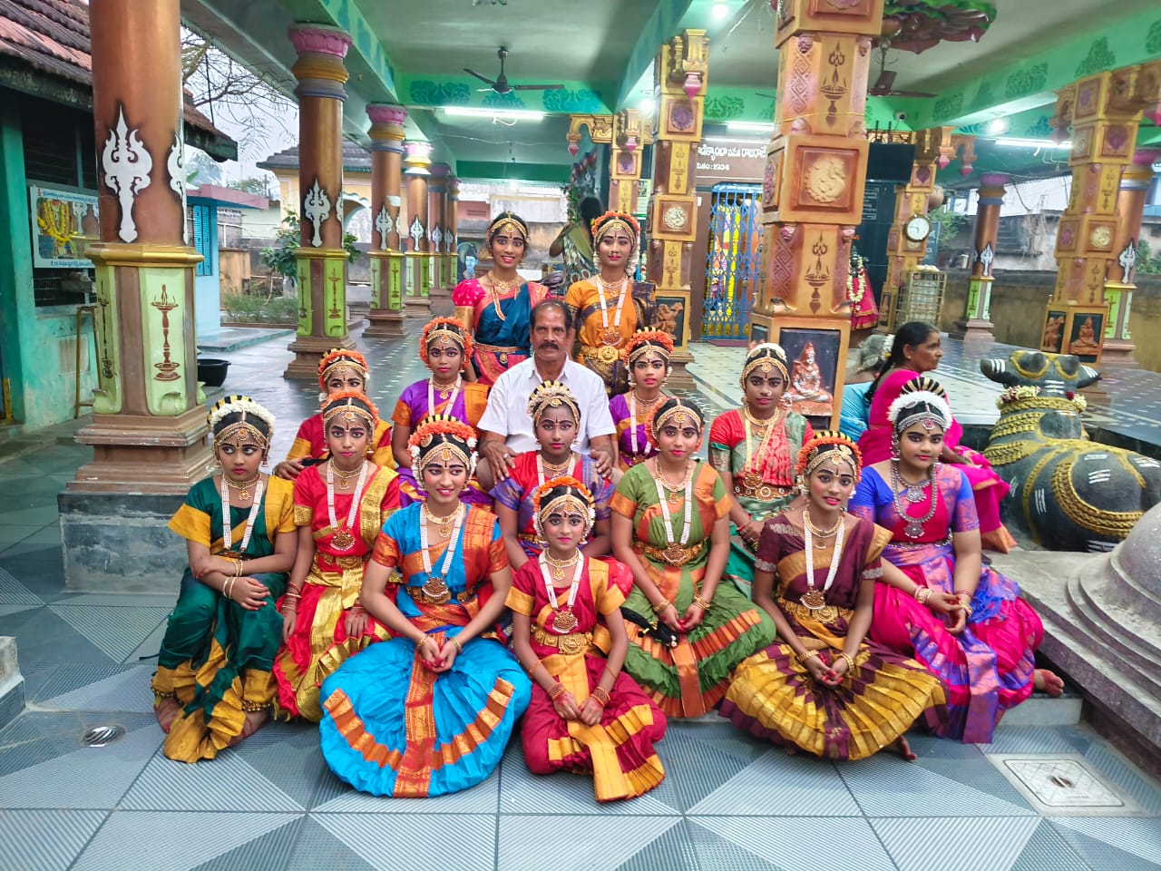 Classical Indian dance posture